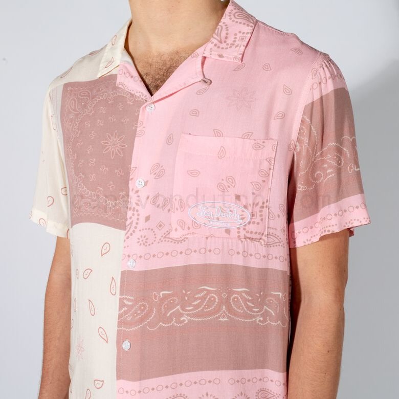 Online Marktplatz Von Dutch Originals -Kris Resortshirt, pink bandana F0817888-01683